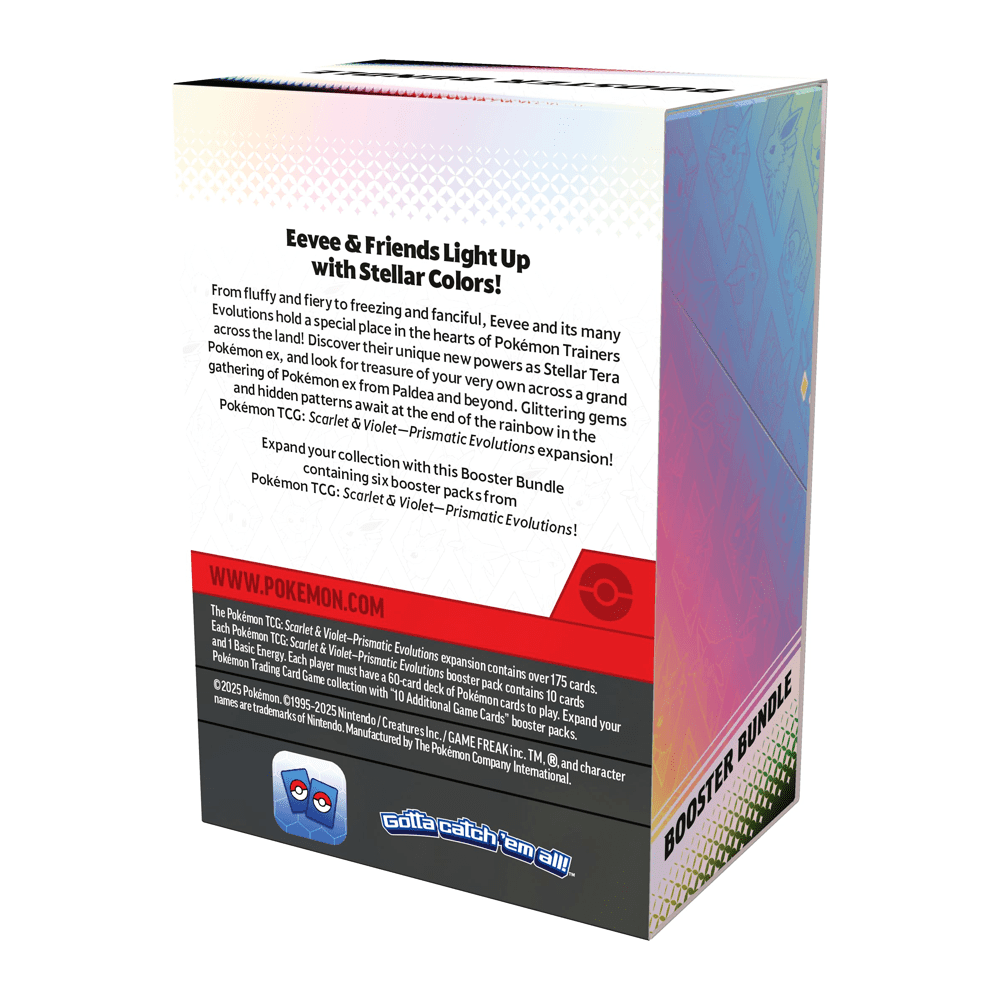 Prismatic Evolutions Booster Bundle