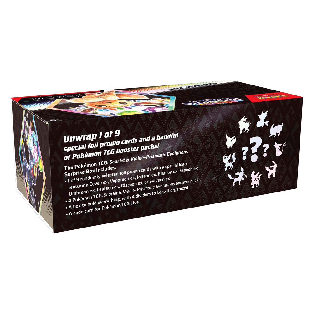 Prismatic Evolutions Surprise Box