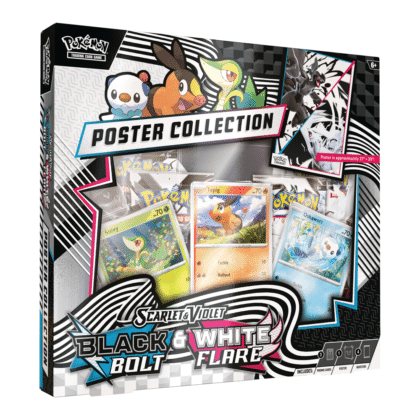 Black Bolt & White Flare Poster Collection