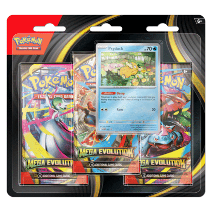 Mega Evolution 3-Pack Blister Psyduck