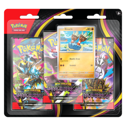 Pitch Black 3-Pack Blister