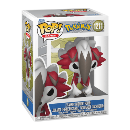 Funko POP! Games Pokémon - Lycanroc (Midnight Form)